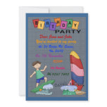 Boys Catch a wave Invite