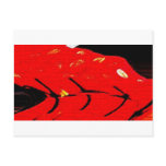 Boy's Chinese Costume, abstract 2 Postcard