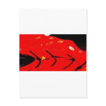 Boy's Chinese Costume, abstract 2 Post Card