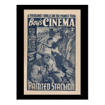Boys Cinema 1938 - The Painted Stallion Postcard