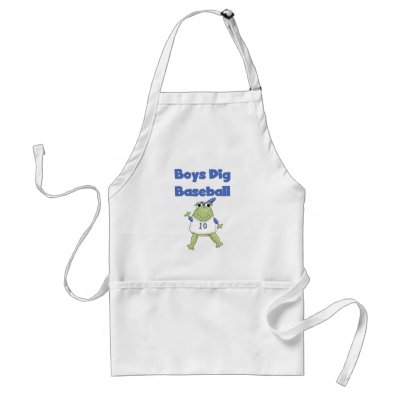 Boys Dig Baseball Apron by sport_shop