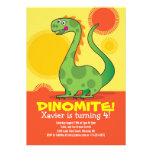 Boys Dinosaur Invitations