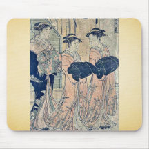 Boys Festival by Katsukawa, Shuncho, Ukiyoe Mouse Pad