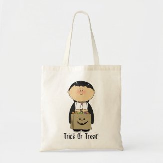 Boy's Halloween Trick Or Treat Bag