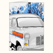 Boys In Blue - Retro Police Van 1988 cards