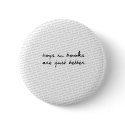 Boys in Books buttons