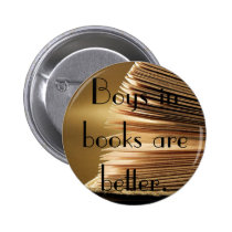 boys in books buttons