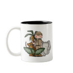 Boys Jungle Safari Coffee Mug
