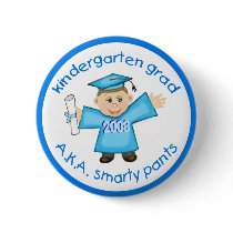 Boys Kindergarten Graduate / Graduation Button by jamiecreates1 Boys Kindergarten Graduate / Graduation Button
