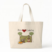 Boys Love Camping bags by toddlersplace Boys Love Camping bags