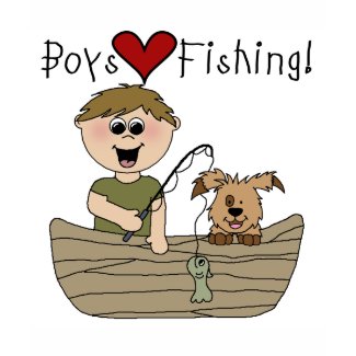 Boys Love Fishing shirt