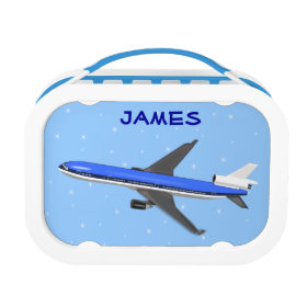 Boys Lunch Boxes With Airplane