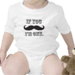 Boy's Mustache Little Man First Birthday Tee