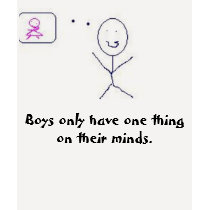 Boys only have one thing on their minds... t-shirts