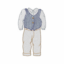Boys Outfit #2 embroidered shirts by ZazzleEmbroidery Boys Outfit #2 embroidered shirts