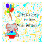 boys Party Invitation Birthday Boys