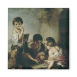 Boys Playing Dice, c.1670-75 Refrigerator Magnet