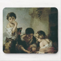 Boys Playing Dice, c.1670-75 Mousepads