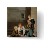 Boys Playing Dice in Front of Christiansborg Pins