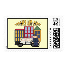 Boys Policemen Stamp