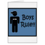 Boys Rule Cards
