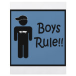 Boys Rule flyers