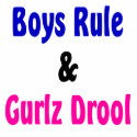 Boys Rule & Gurlz Drool photo sculptures
