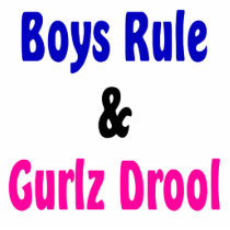Boys Rule & Gurlz Drool photo sculptures