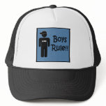 Boys Rule Mesh Hat