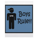 Boys Rule Letterhead Design