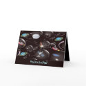 Boy's Space Birthday Invitation cards