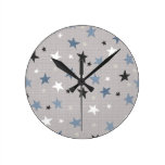 Boys starry night clock