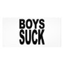 Boys Suck Personalized Photo Card