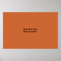 Boys Suck Posters