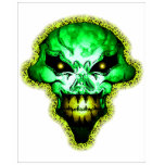 Boys TatsNY Skull Green T Shirts