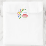 Boy's Toys Baby Shower Gift Favor Label / Sticker