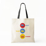 Boy's Toys Colorful Fun Cute Custom Gift Tote Bag