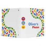 Boys' Toys Fun Transport Custom Binder