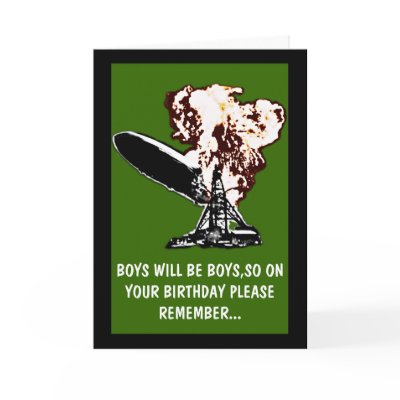 Boys will be boys birthday cards by Cardsharkkid