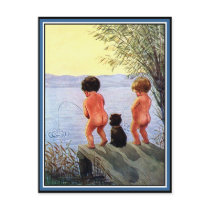 "Boys Will Be Boys" postcards by Aquavel "Boys Will Be Boys" postcards