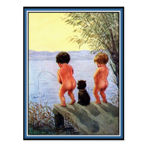 "Boys Will Be Boys" Postcards