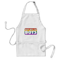 Boys Will Do Boys aprons by WildeWear Boys Will Do Boys aprons