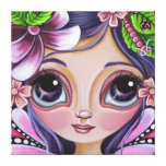"Boysenberry Fairy" Canvas Print