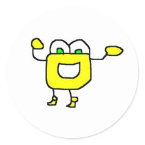 Bozo stickers