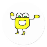 Bozo stickers