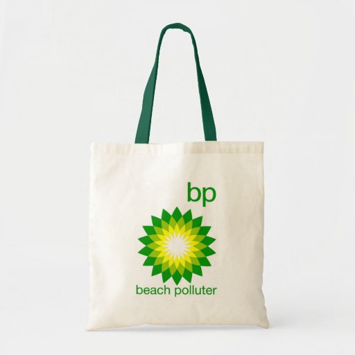 BP Beach Polluter Tote Bag