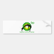 BP -  Beyond Common Sense Bumper Sticker