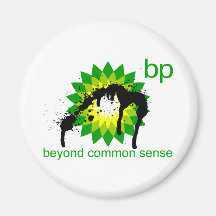 BP -  Beyond Common Sense Refrigerator Magnets