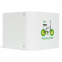 BP Bicycle Power 3-Ring Binder