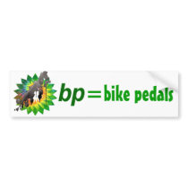 bp = bike petals bumper sticker